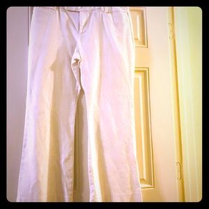 NWOT Gap Modern Bootcut White Trouser Sz 12R